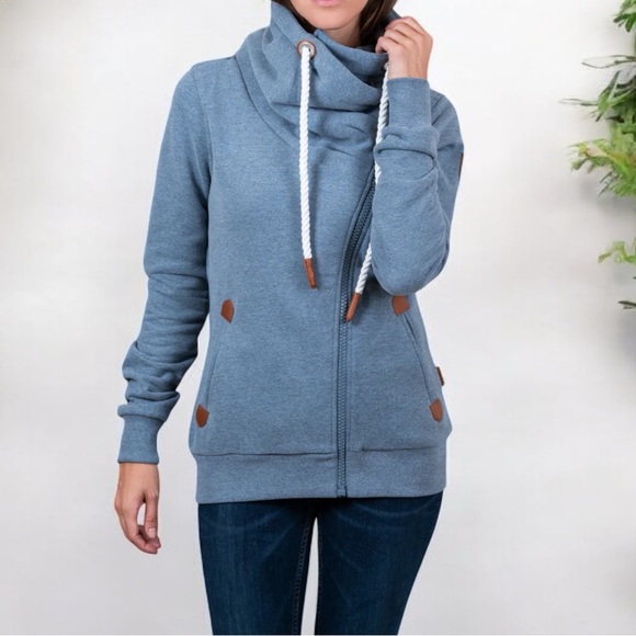 Wanakome Tops - Wanakome Blue Adventure Hoodie